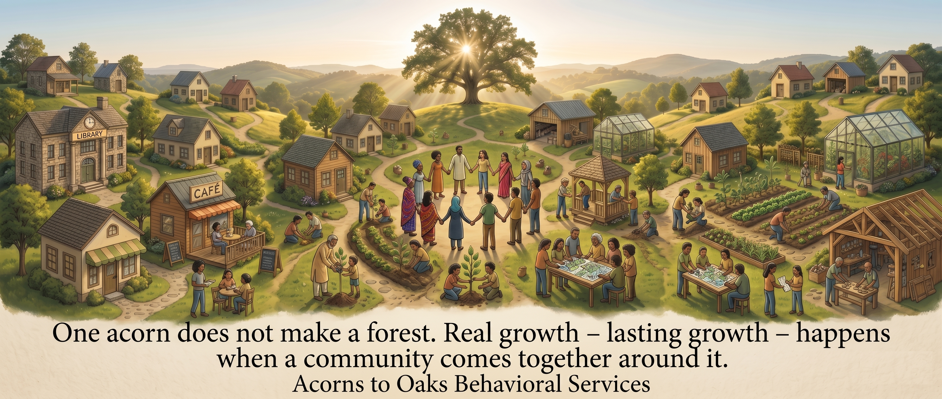 One acorn does not make a forest — Community Growth Showcase